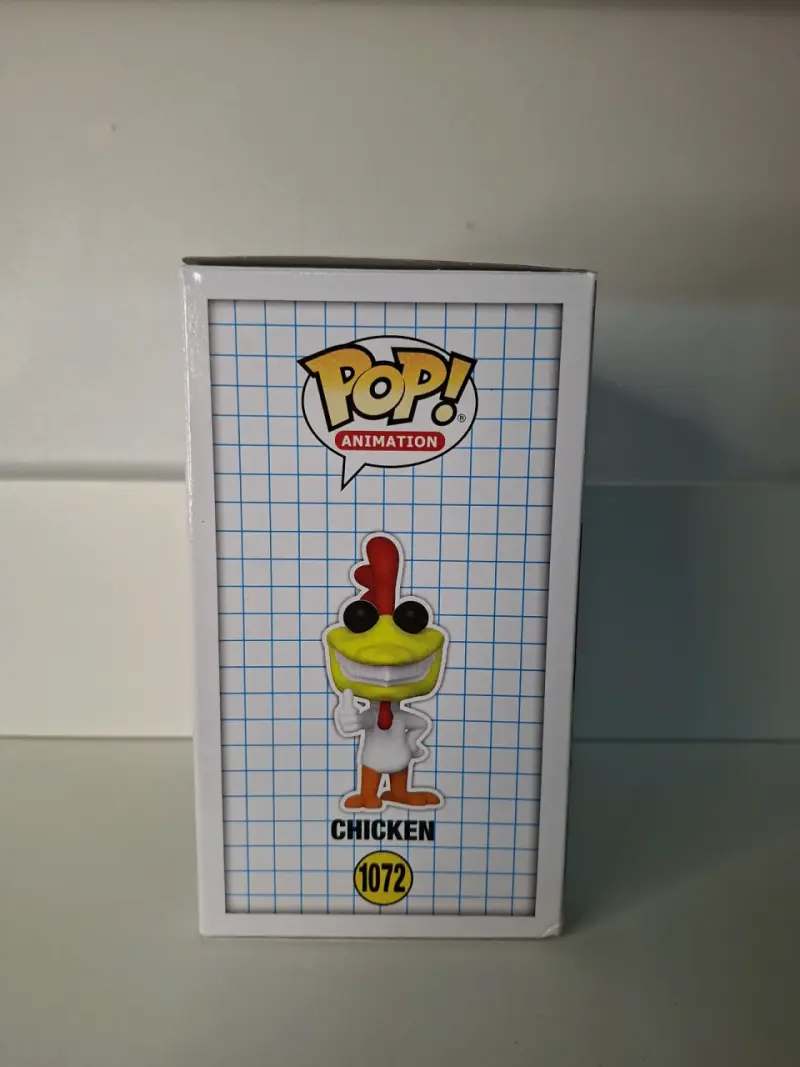 Figura Funko Pop Chicken de Cartoon Network - 4