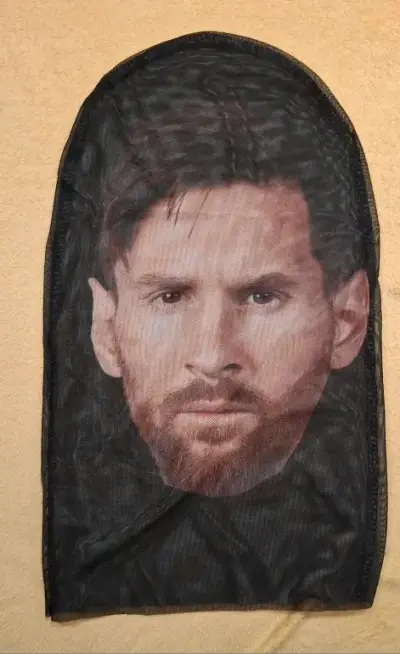Máscara realista 3D elástica de MESSI - miniatura 2