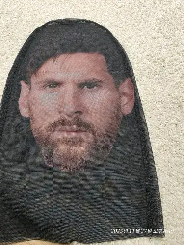 Máscara realista 3D elástica de MESSI - miniatura 3