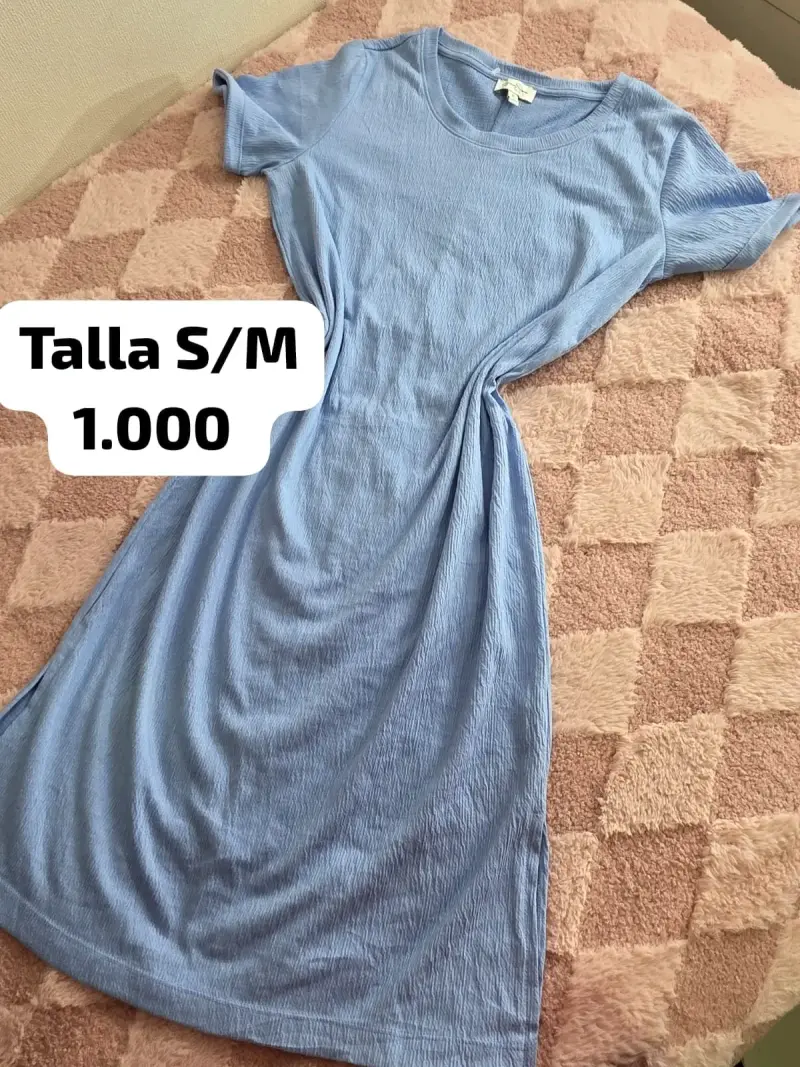 Vestido azul talla S/M