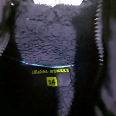 Chaqueta azul con capucha Legal Street - miniatura 2