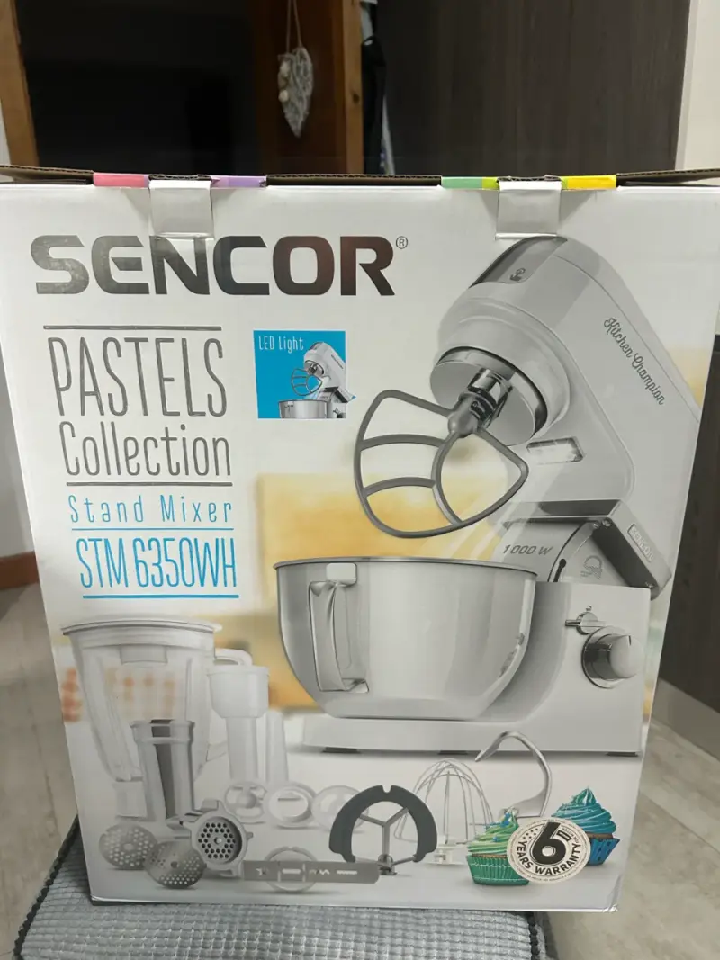 Batidora de pie Sencor STM 6350WH con accesorios - 2