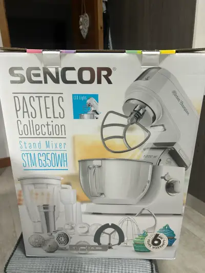 Batidora de pie Sencor STM 6350WH con accesorios - miniatura 2