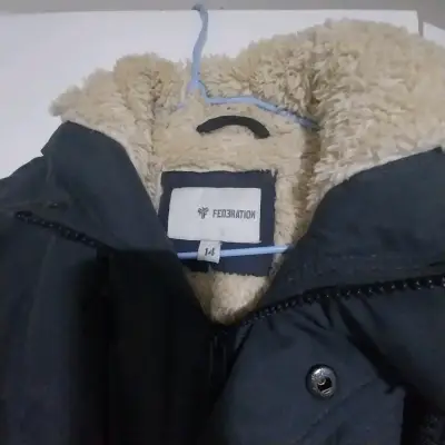 Parka plomo con forro de lana Federation - miniatura 2
