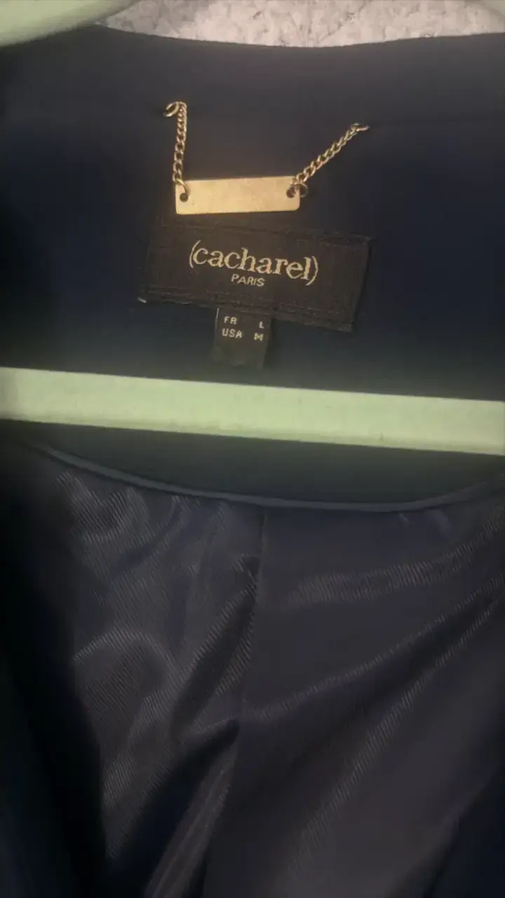 Blazer azul oscuro Cacharel para mujer - 2