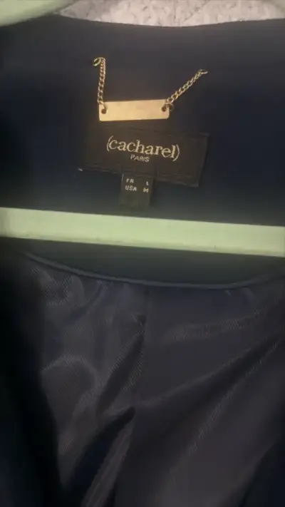 Blazer azul oscuro Cacharel para mujer - miniatura 2