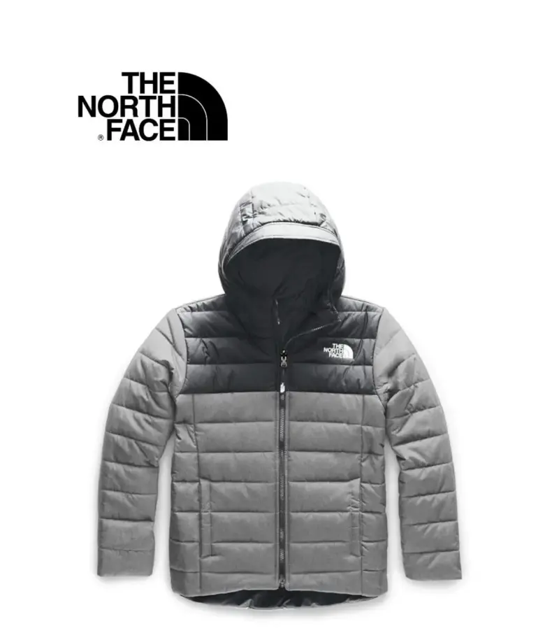 Chaqueta The North Face con capucha gris - 1