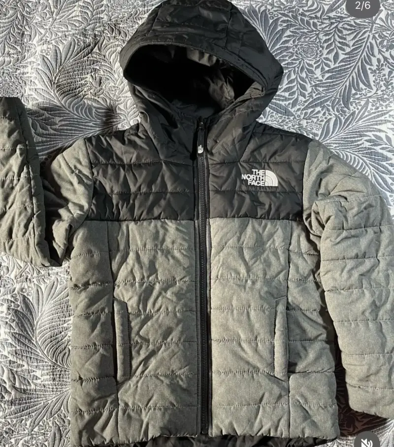 Chaqueta The North Face con capucha gris - 2