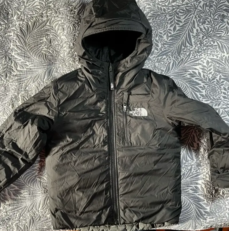 Chaqueta The North Face con capucha gris - 3