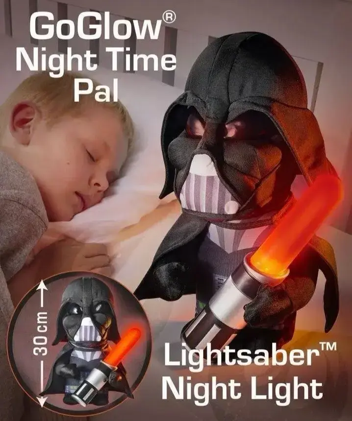 Lámpara de noche Darth Vader con sable de luz - 2