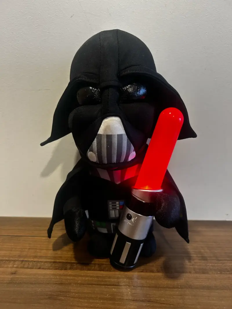 Lámpara de noche Darth Vader con sable de luz - 6