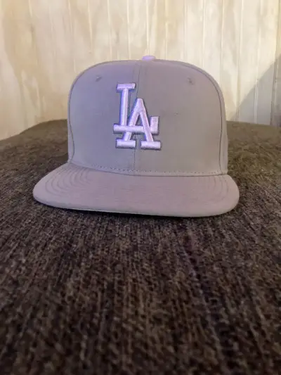 Gorra New Era LA Dodgers gris - miniatura 1