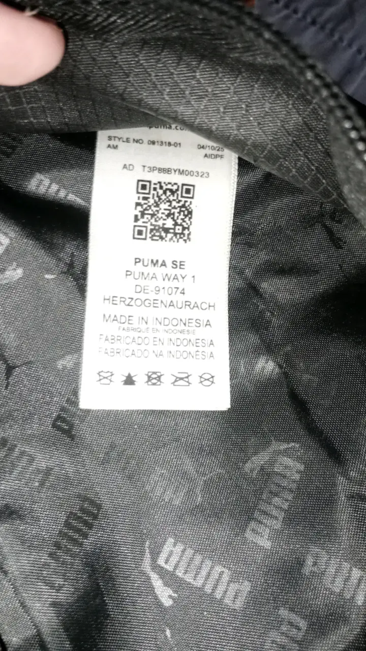 Riñonera Negra Puma Deportiva - 3