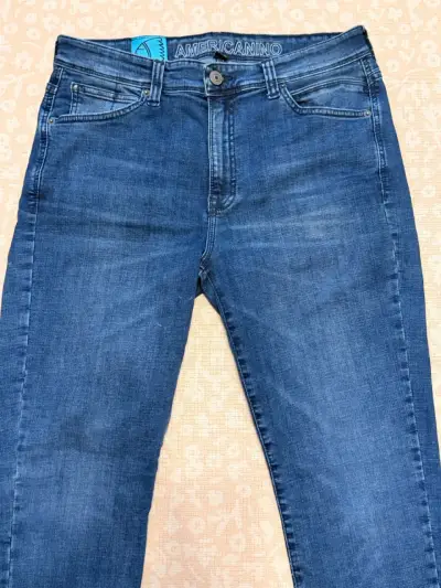 Jeans azul clásico Americano para hombre - miniatura 2