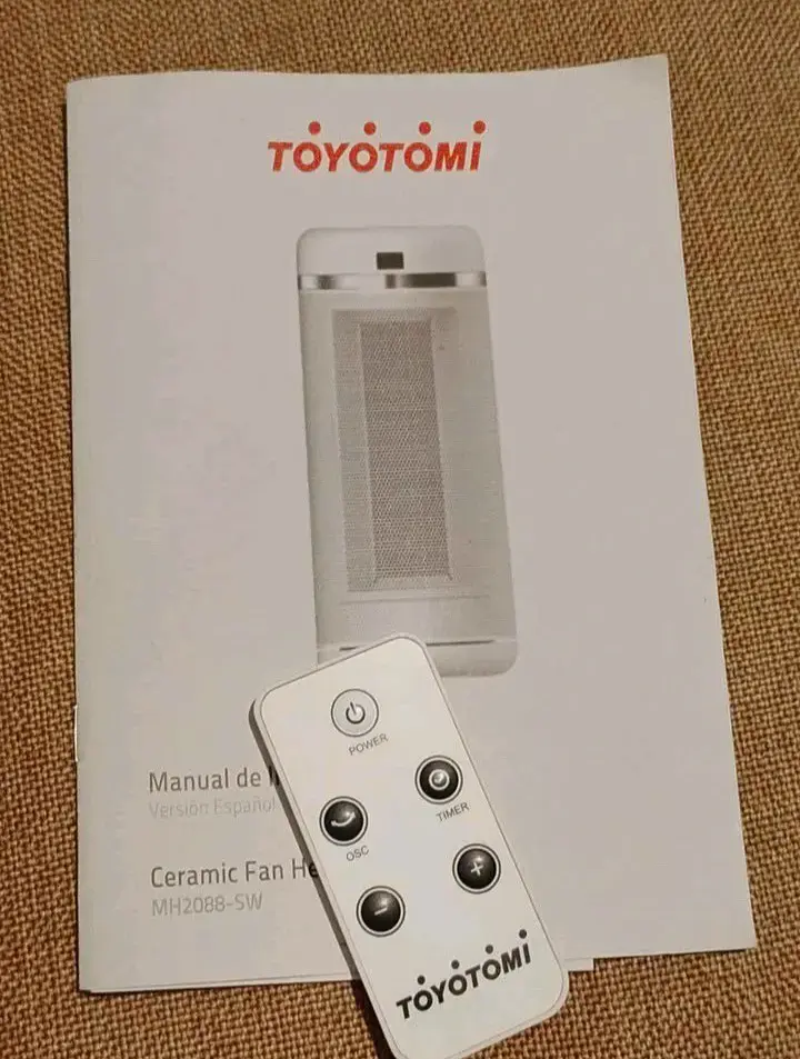 Calefactor eléctrico Toyotomi con control remoto - 4