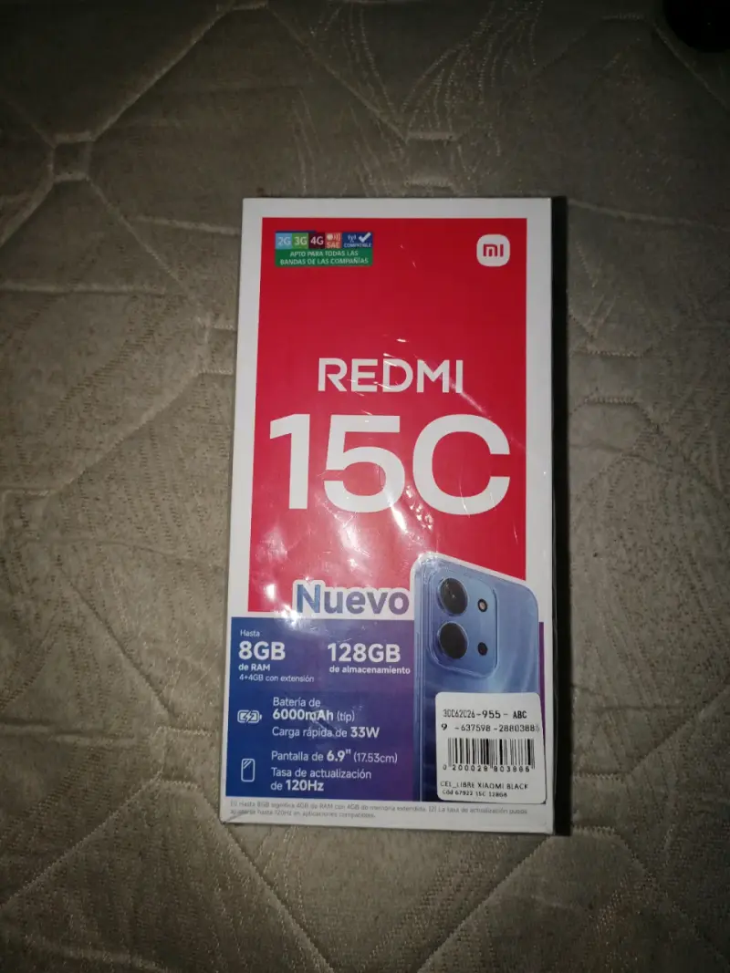 Smartphone Xiaomi Redmi 15C 128GB Nuevo - 1