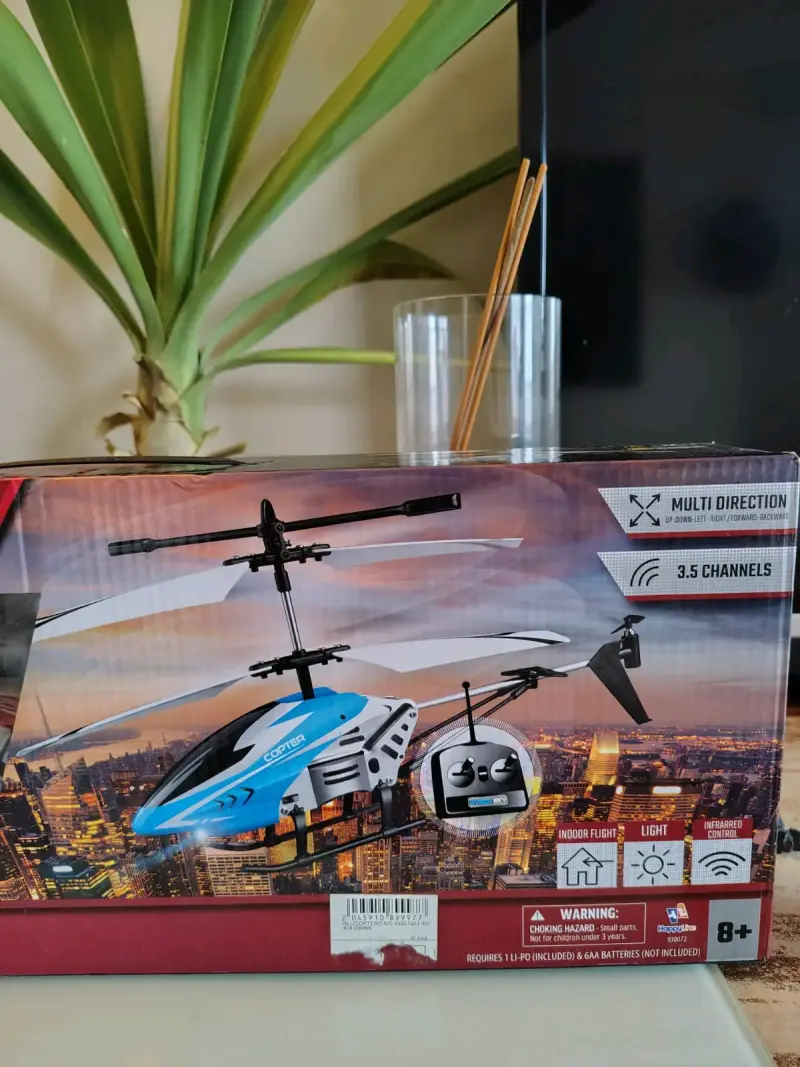 Helicóptero a Control Remoto Cyber Sky Black Storm - 3