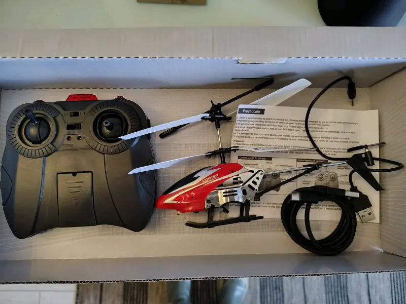 Helicóptero a Control Remoto Cyber Sky Black Storm - 5