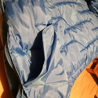Chaqueta acolchada azul con capucha - XL hombre - miniatura 4