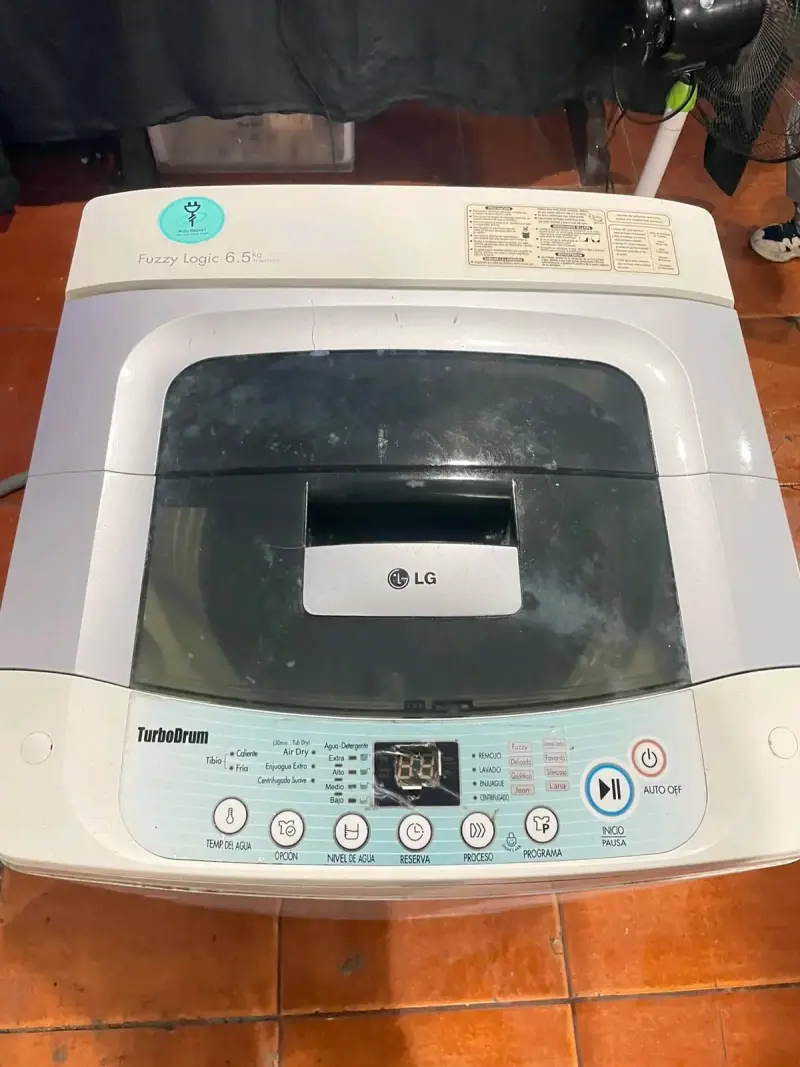 Lavadora LG Fuzzy Logic 6.5 kg TurboDrum - 1