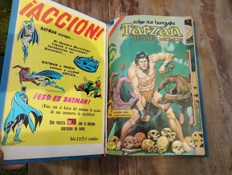 Empaste comic antiguo Tarzán de los monos. - 1