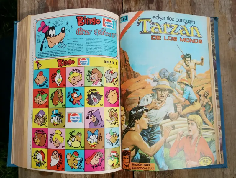 Empaste comic antiguo Tarzán de los monos. - 4