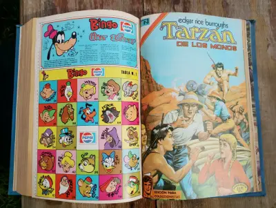 Empaste comic antiguo  Tarzán de los monos. - miniatura 4