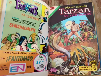 Empaste comic antiguo  Tarzán de los monos. - miniatura 6