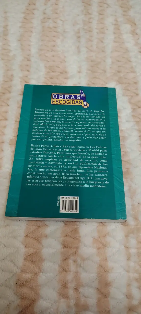 Libro Marianela de Benito Pérez Galdós - 2