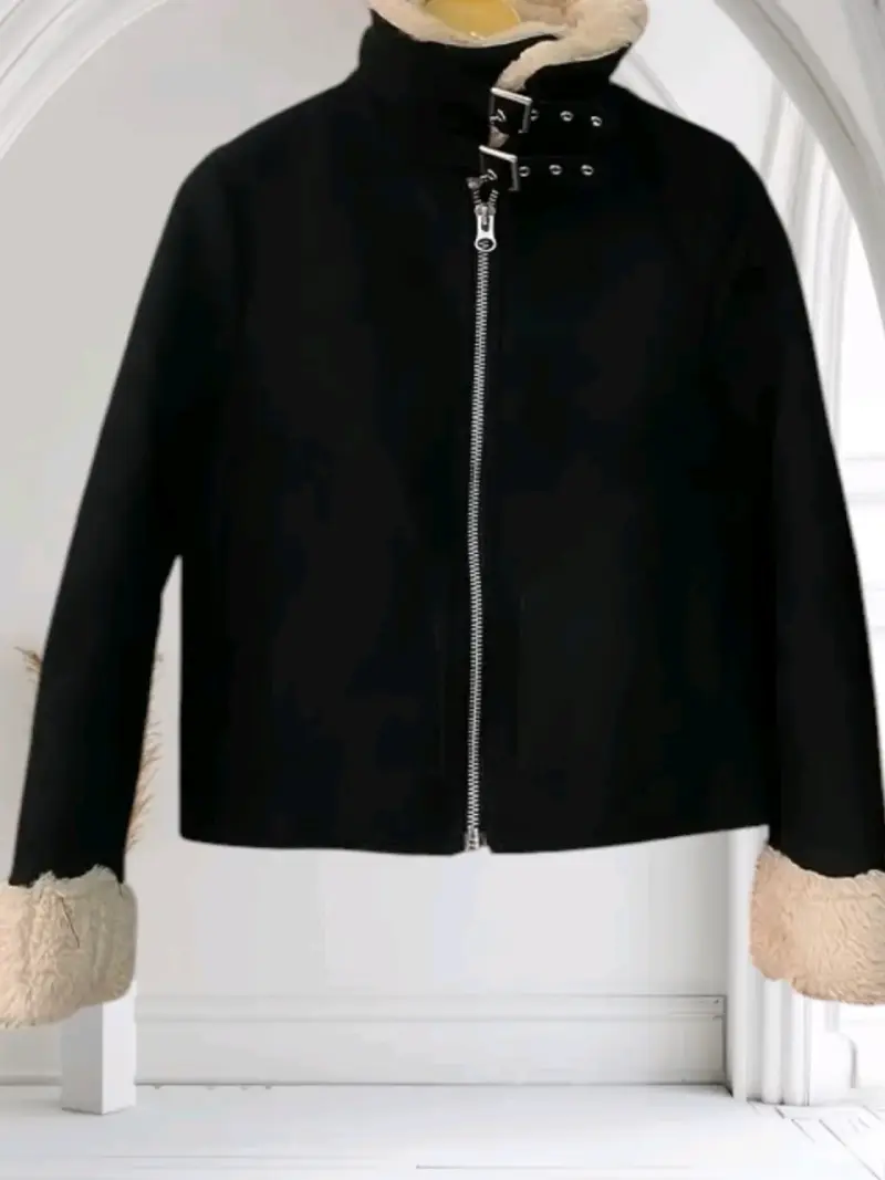 Chaqueta H&M gamuza y piel - 3