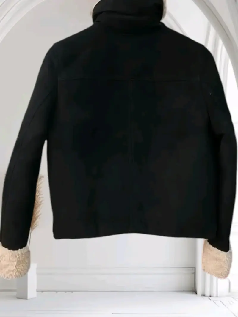 Chaqueta H&M gamuza y piel - 4