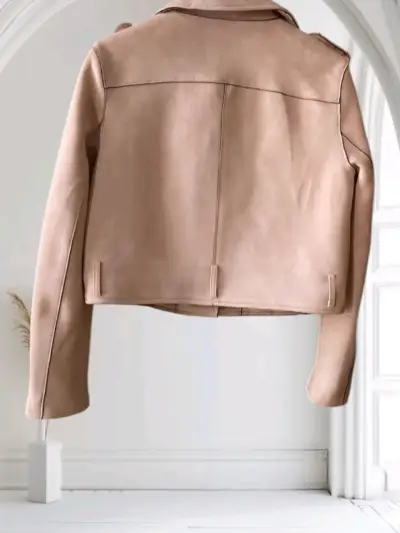 Chaqueta gamuza ZARA incluye cinturón - miniatura 2