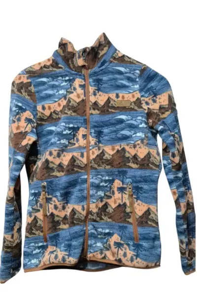 Chaqueta polar estampada para mujer Haka Honu Lipp - miniatura 1