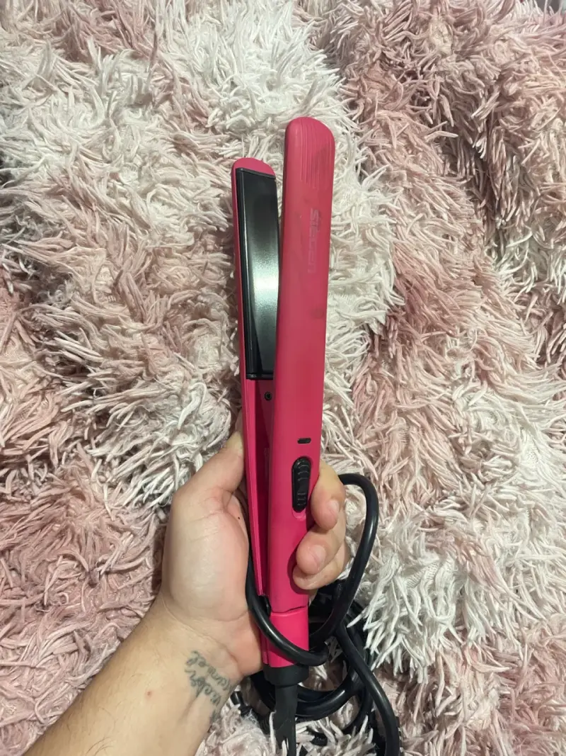 Plancha de Pelo Silker Rosa