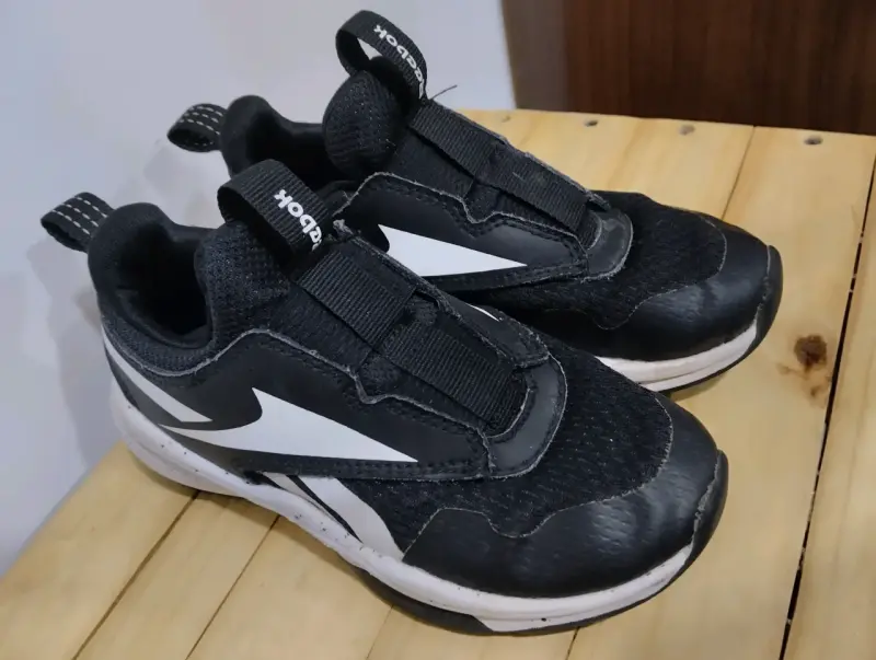 Zapatillas deportivas negras para niños Reebok - 3