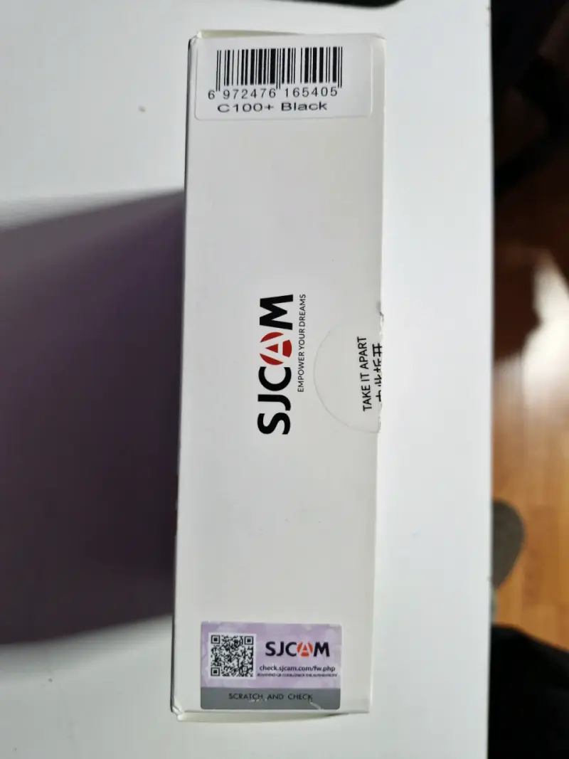 SJCAM C100+ 4K WiFi EIS + Micro SD 32GB + Soporte - 4