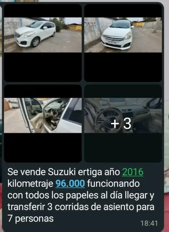 Suzuki Ertiga 2016 en buen estado, 96,000 km - 1