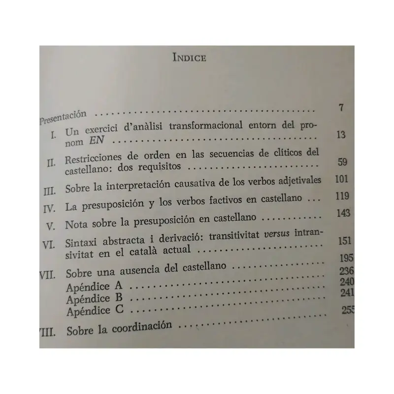 Libro Estudios de Gramática Generativa - 3