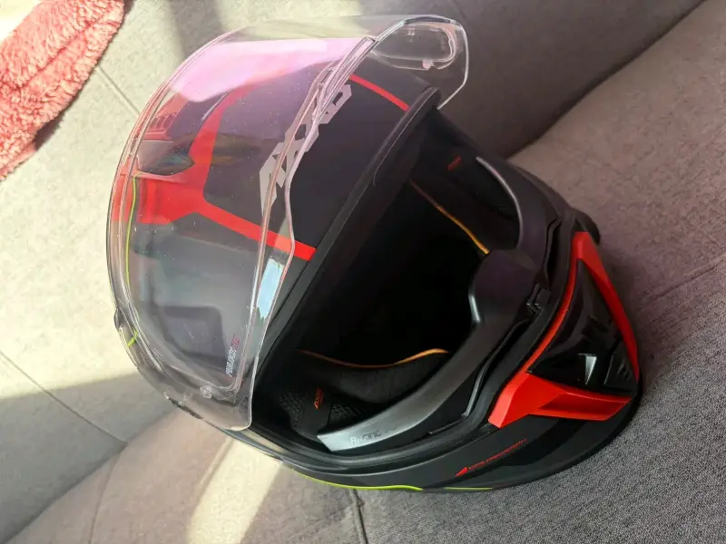 🏍️ Casco Axxis Hawk SV + Pinlock + Intercomunicador - 1