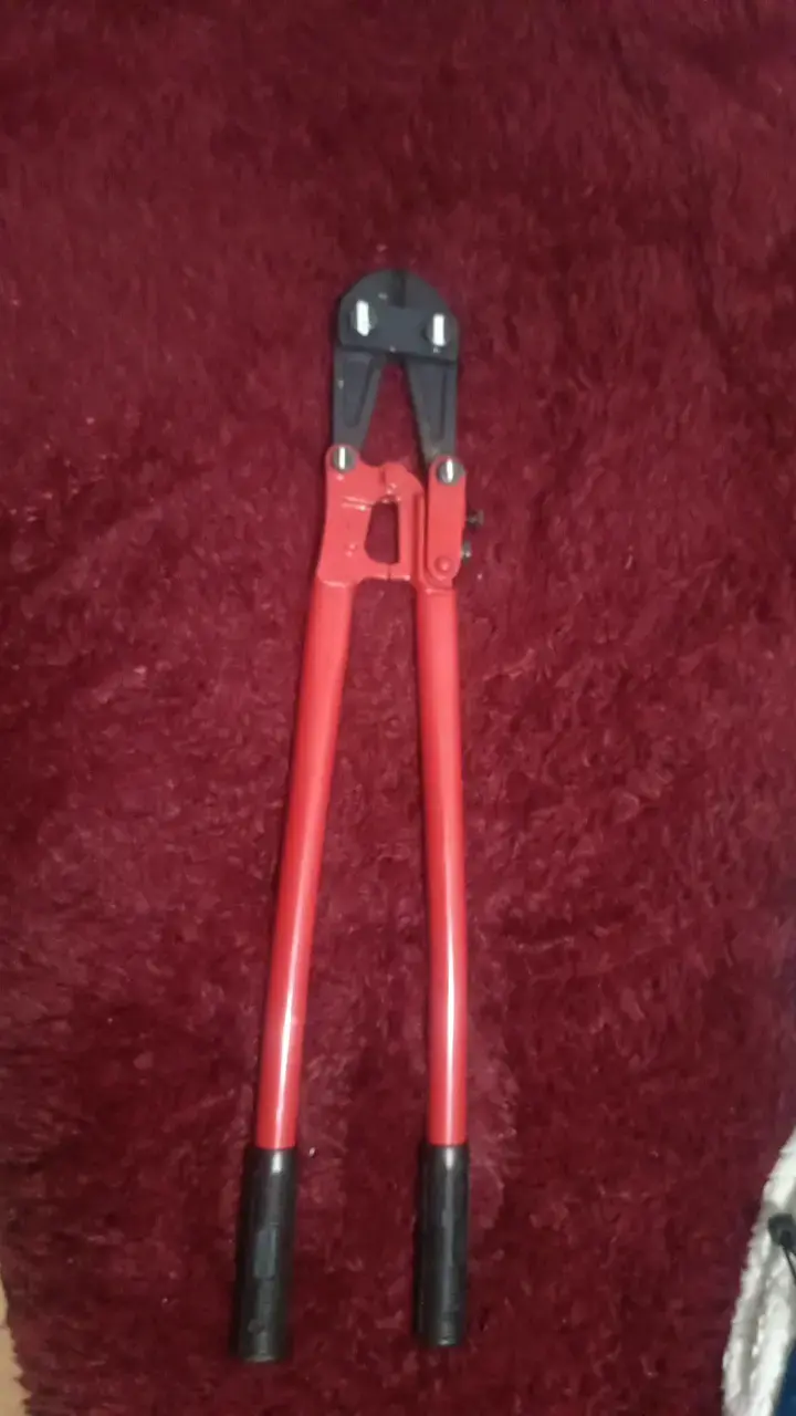 Corta pernos de acero rojo resistente - 1