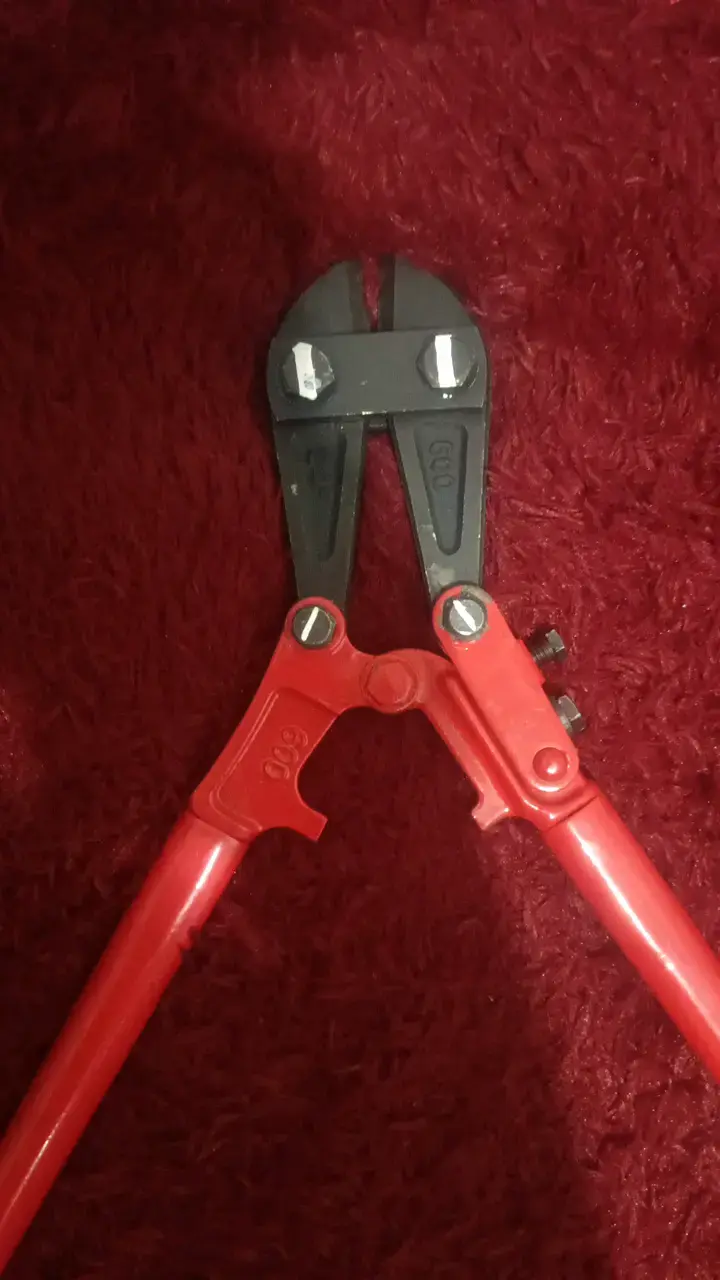 Corta pernos de acero rojo resistente - 5