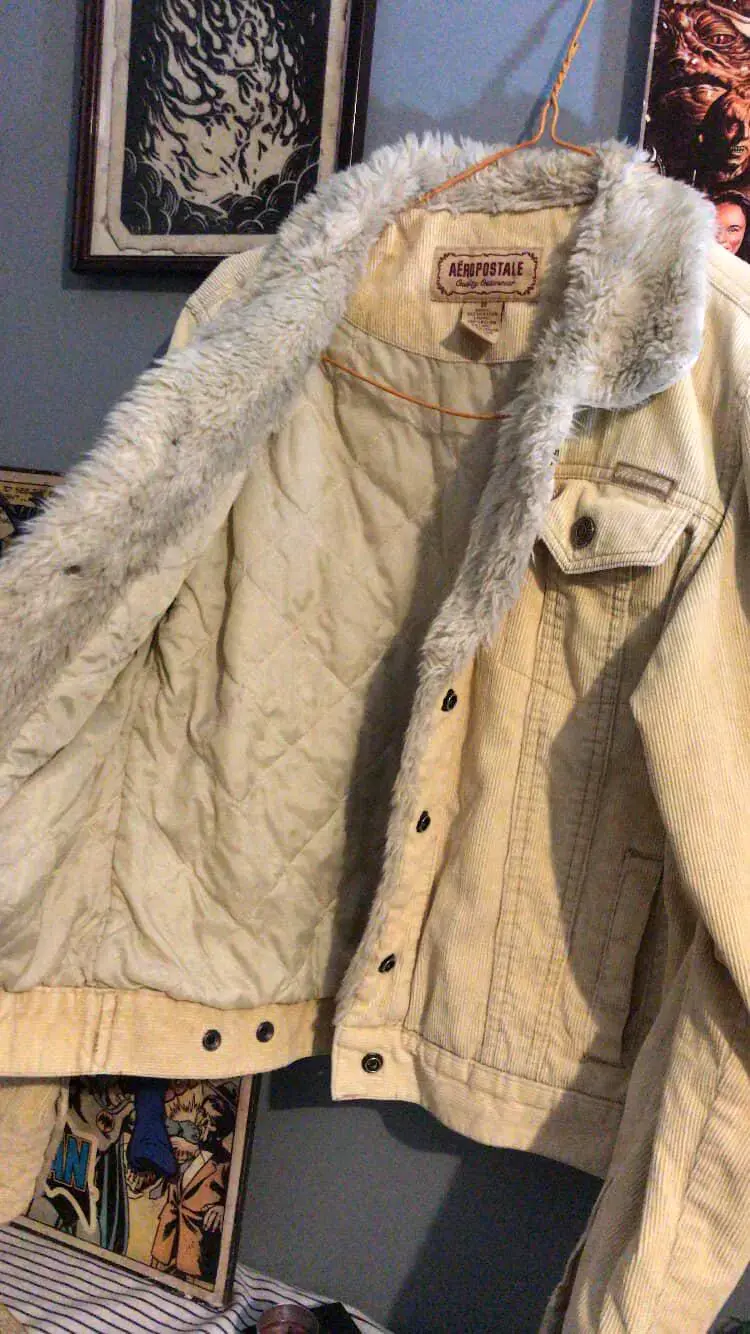 Chaqueta con forro de piel Aeropostale