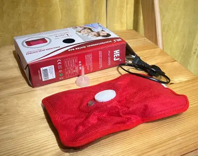 Bolsa de agua caliente eléctrica HEJ roja - miniatura 2