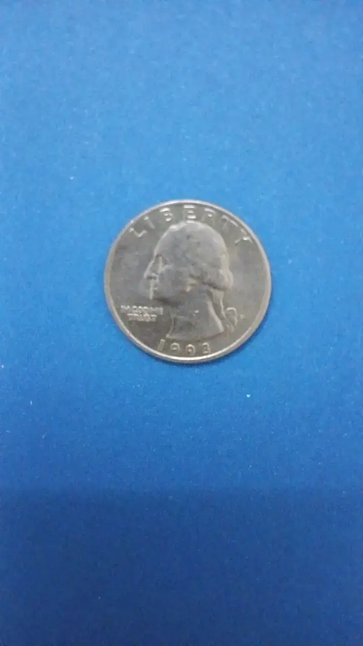 Moneda de colección cuarto de dólar 1993 - 3