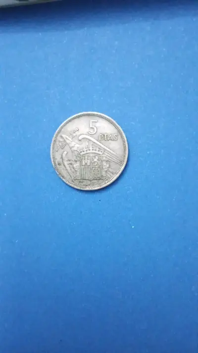 Moneda antigua de España 1957 - miniatura 3