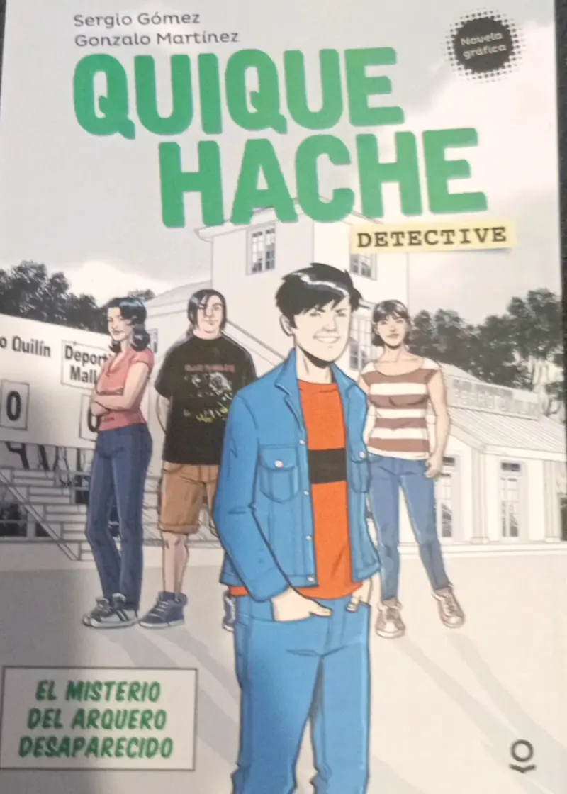 Novela gráfica Quique Hache Detective - 1