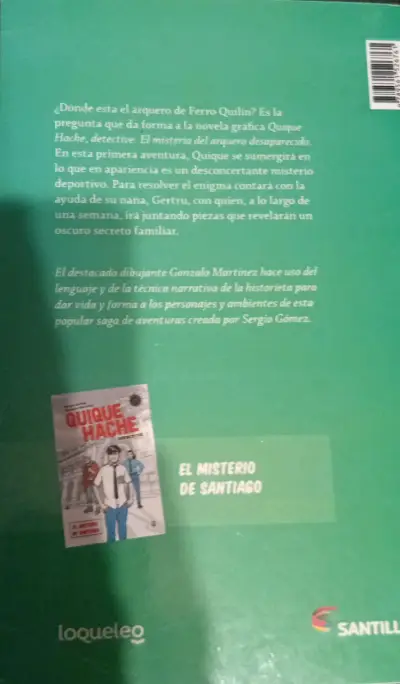 Novela gráfica Quique Hache Detective - miniatura 3