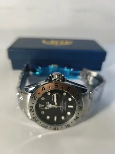 Reloj de Pulsera Acero Inoxidable Resistente Agu - miniatura 2
