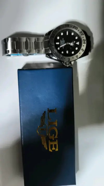 Reloj de Pulsera Acero Inoxidable Resistente Agu - miniatura 5