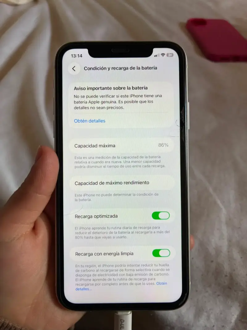 iPhone 11 Blanco 128GB en Buen Estado - 2